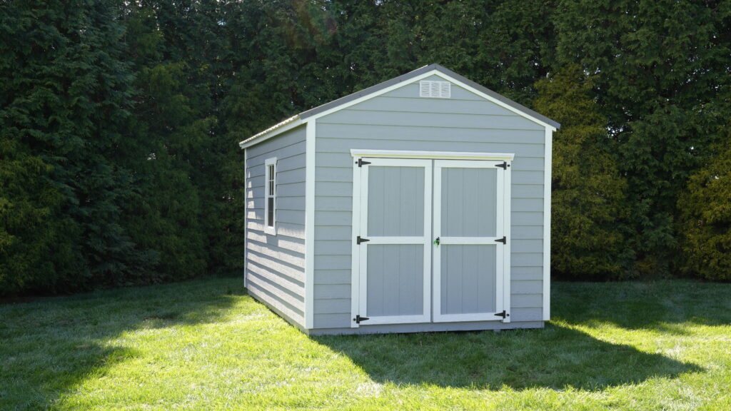 Pine View A-Frame storage building